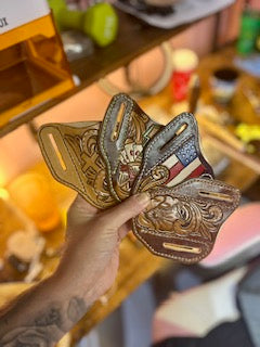 Pancake Knife Sheath- Ready to Ship