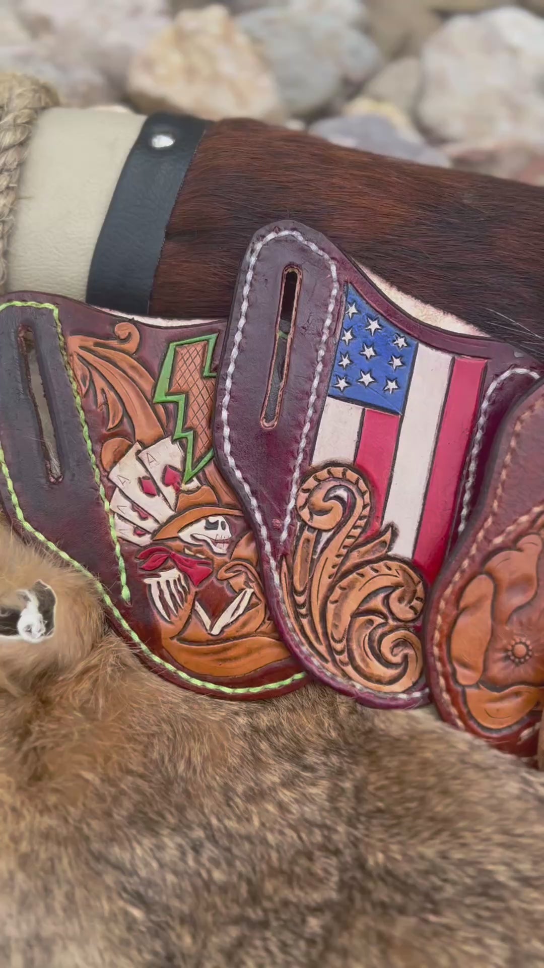 Pancake Knife Sheath- Ready to Ship